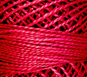 Valdani Pearl Cotton 12 775 Turkey Red (Solid) 
